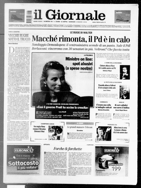 Il giornale : quotidiano del mattino